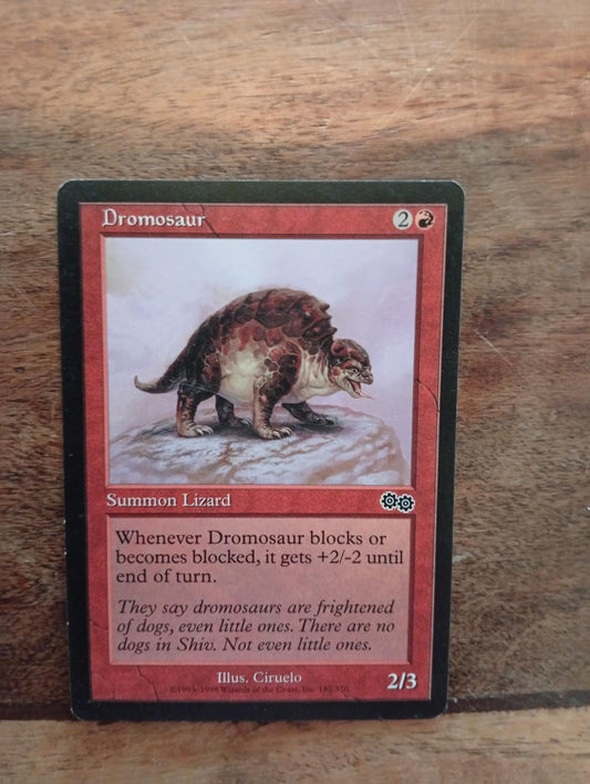 Magic The Gathering Dromosaur 182/350 UrzSaga - AllRoleplaying.com
