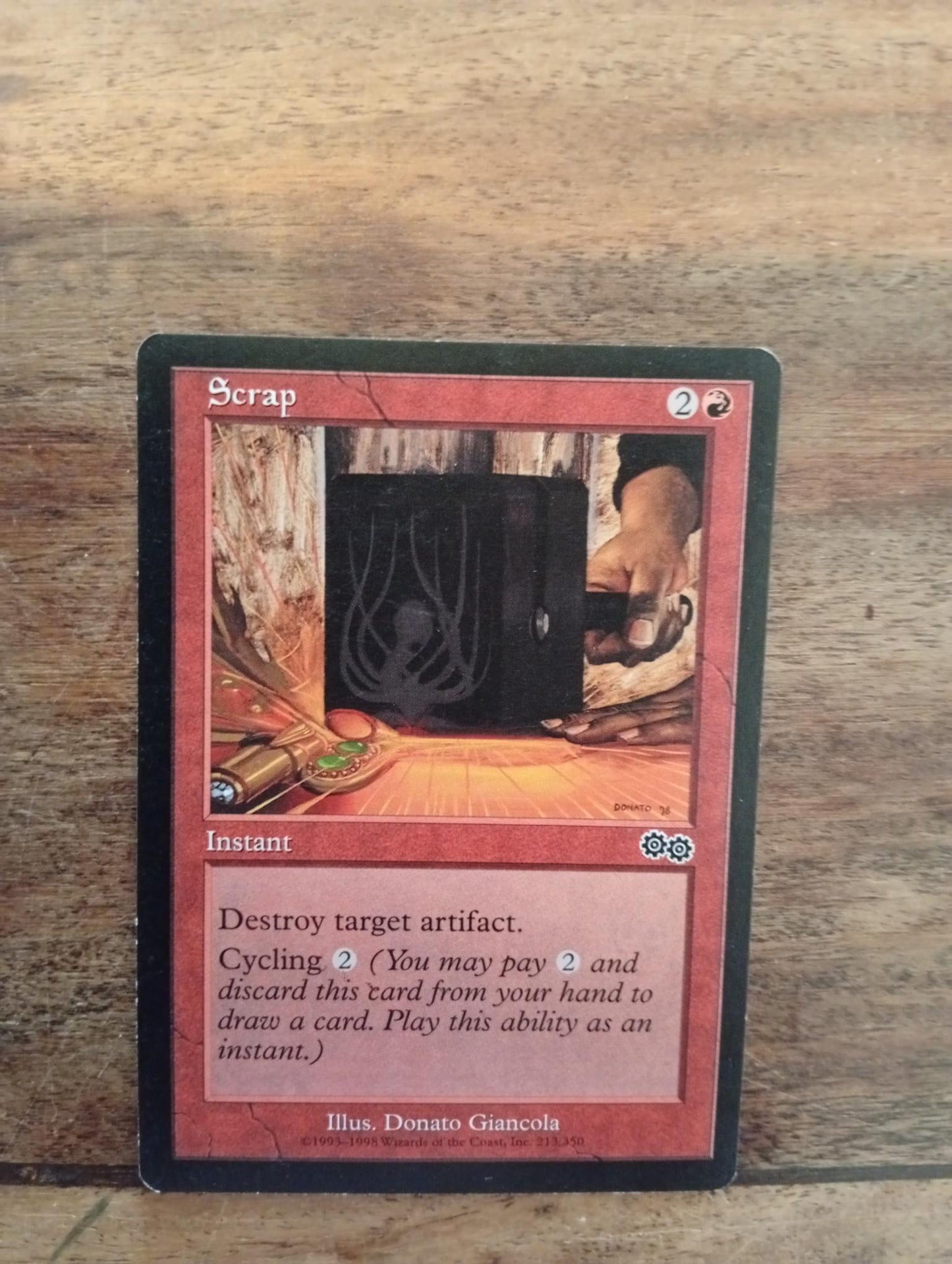 Magic The Gathering Scrap 213/350 UrzSaga - AllRoleplaying.com