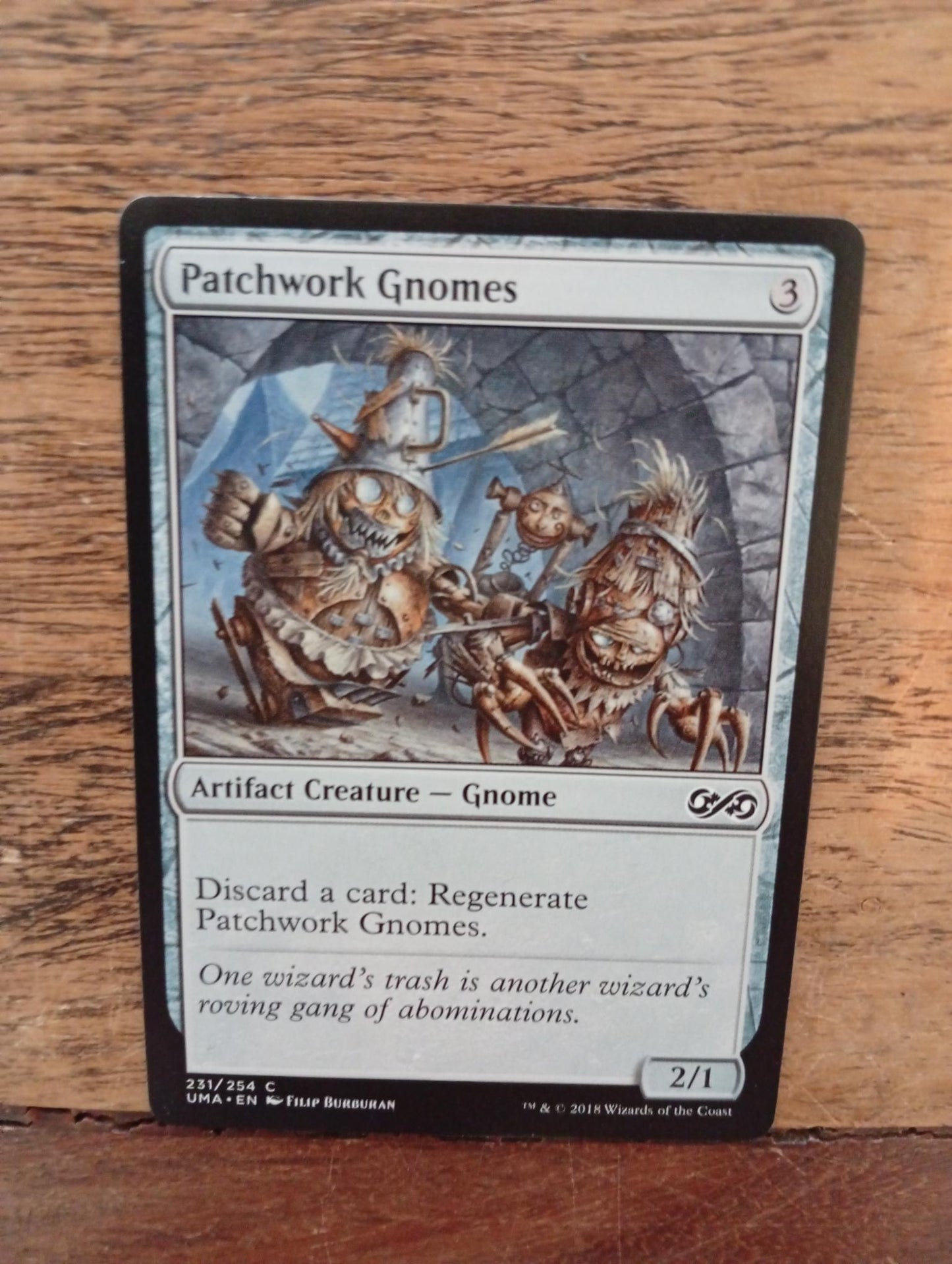 Magic The Gathering Patchwork Gnomes 231/254 Ultimate Masters - AllRoleplaying.com