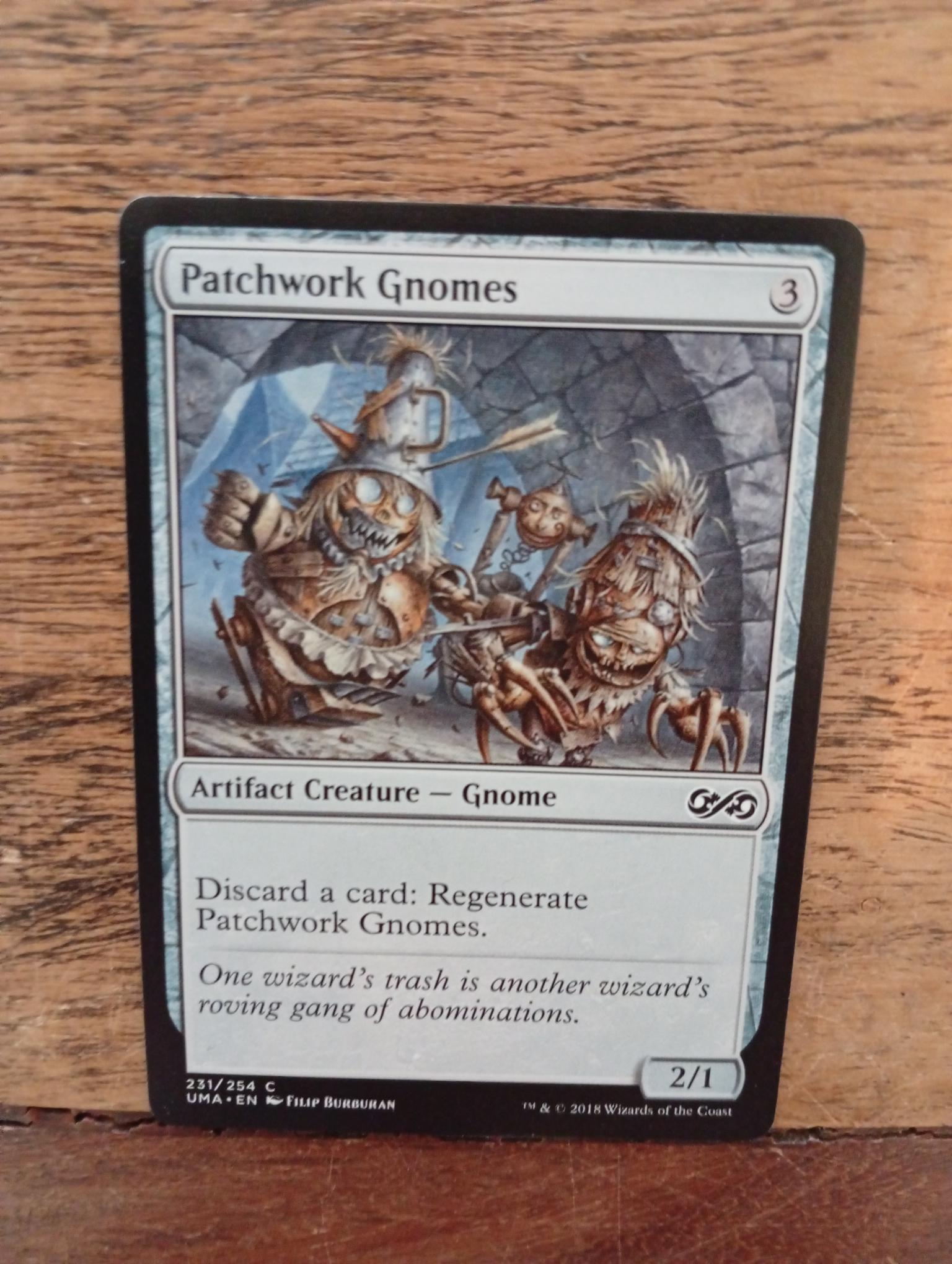 Magic The Gathering Patchwork Gnomes 231/254 Ultimate Masters - AllRoleplaying.com