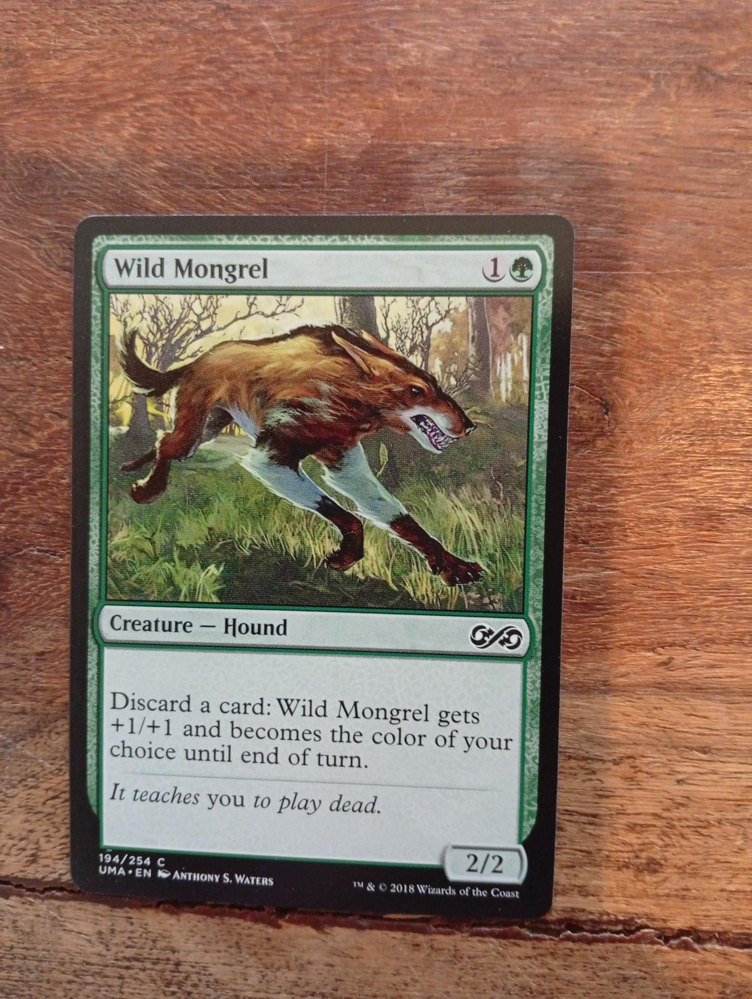 Magic The Gathering Wild Mongrel 194/254 Ultimate Masters - AllRoleplaying.com