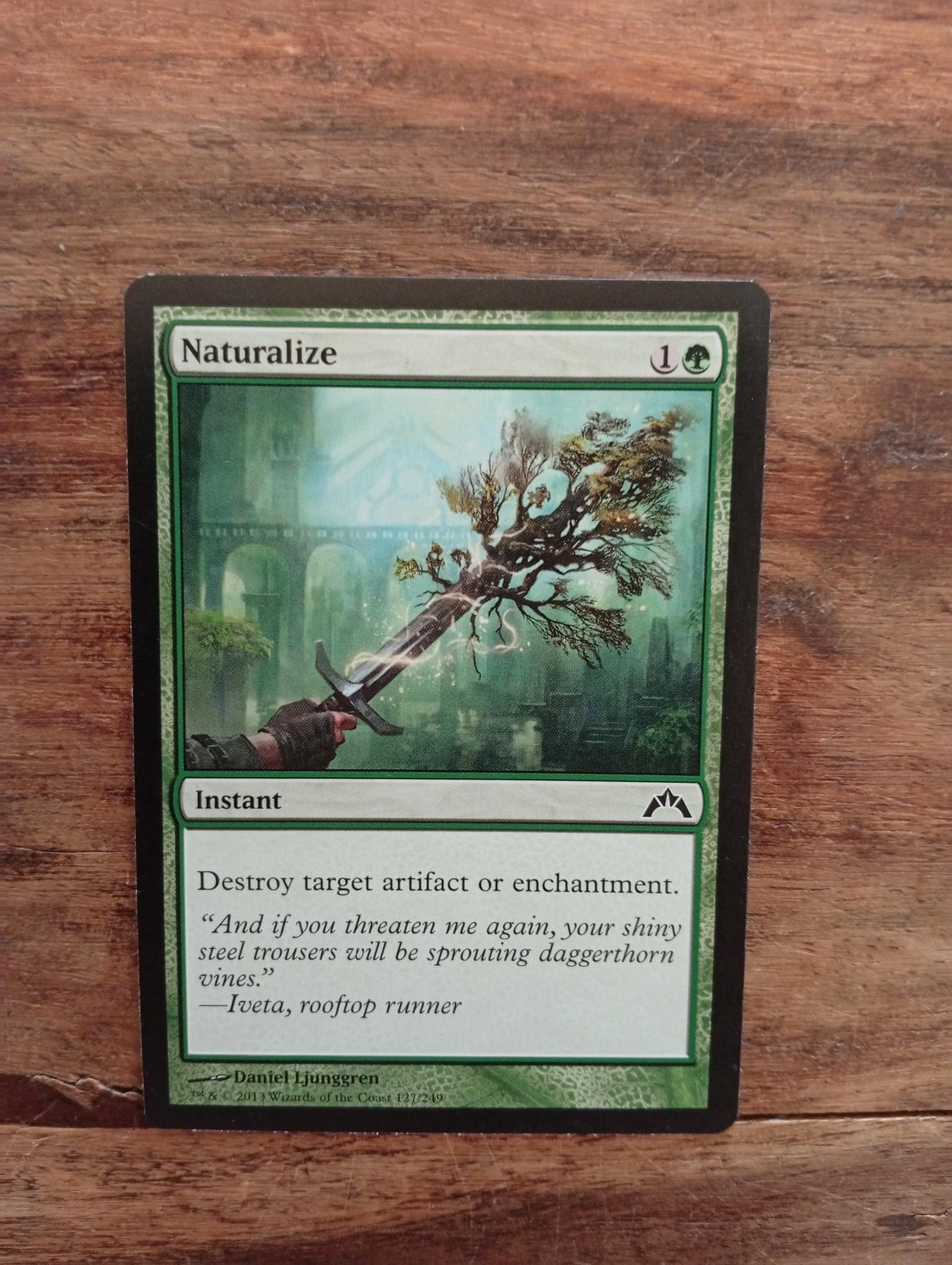 Magic The Gathering Naturalize 127/249 Gatecrash - AllRoleplaying.com