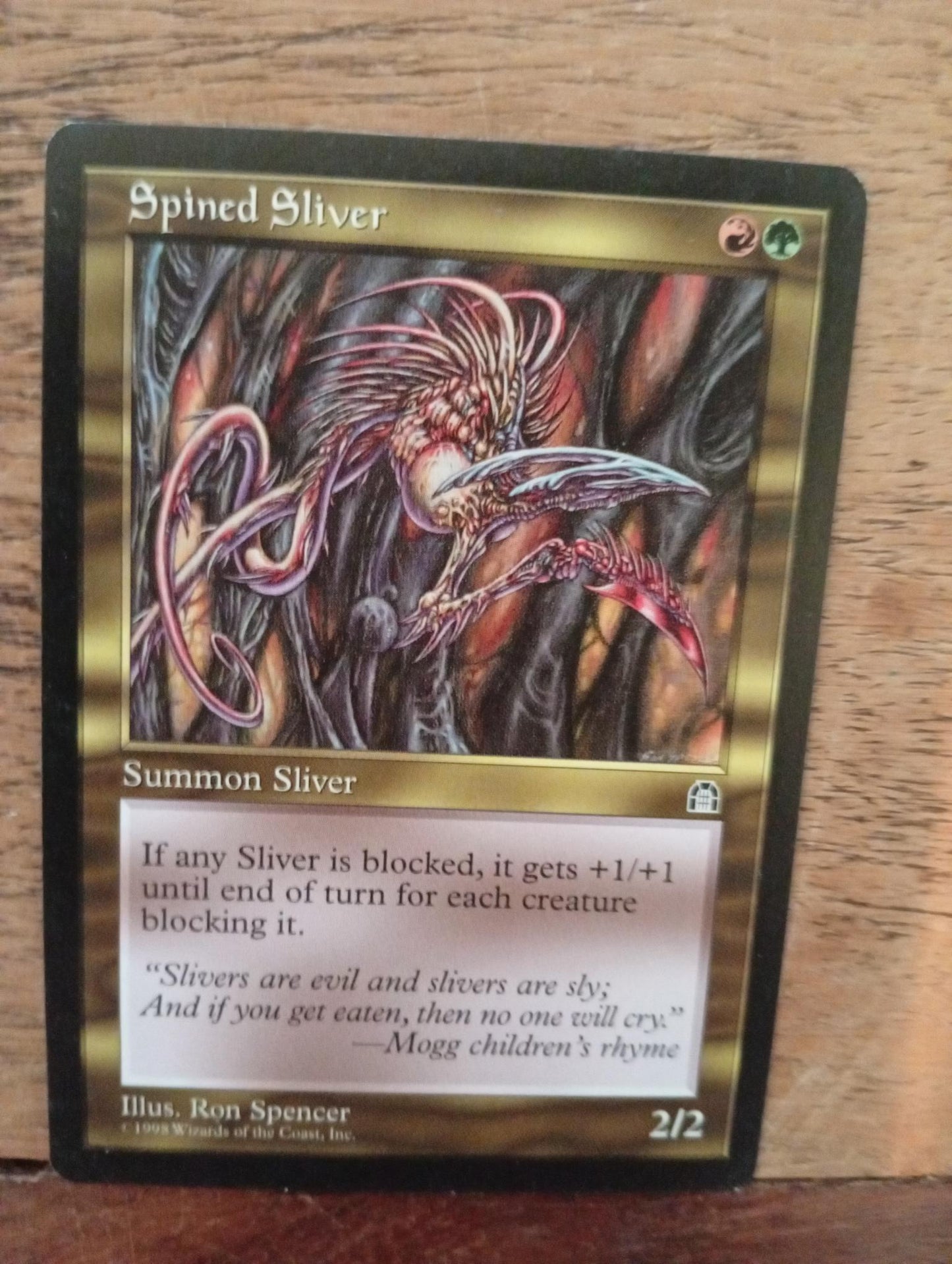 Magic The Gathering Spined Sliver Stronghold - AllRoleplaying.com