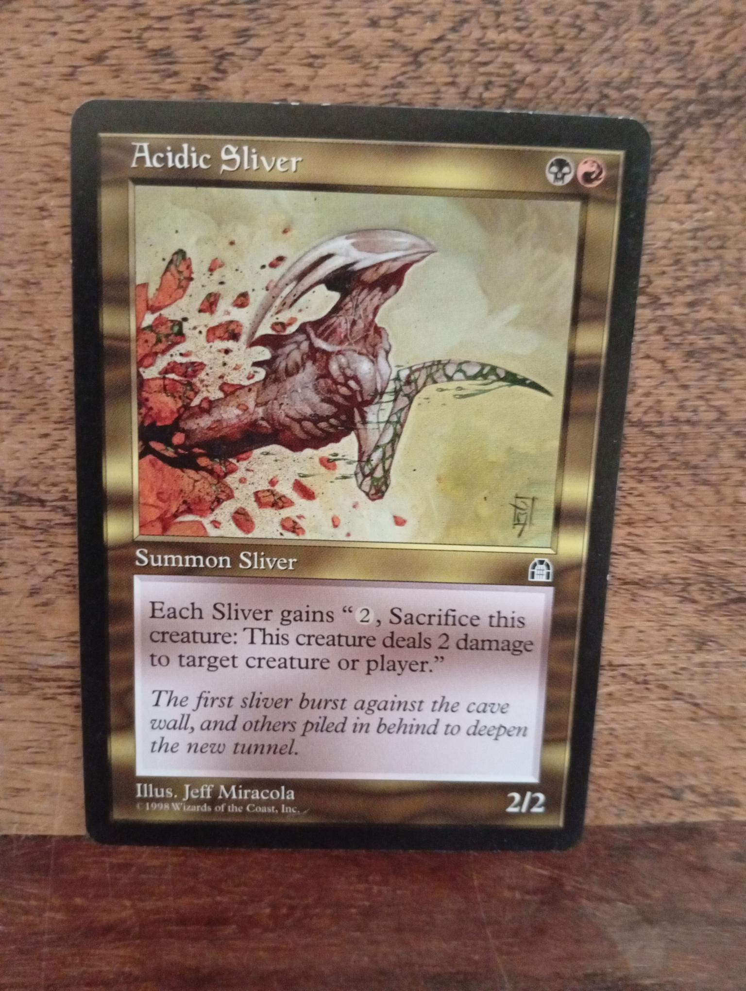 Magic The Gathering Acidic Sliver Stronghold - AllRoleplaying.com