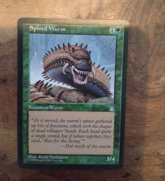 Magic The Gathering Spined Wurm Stronghold - AllRoleplaying.com