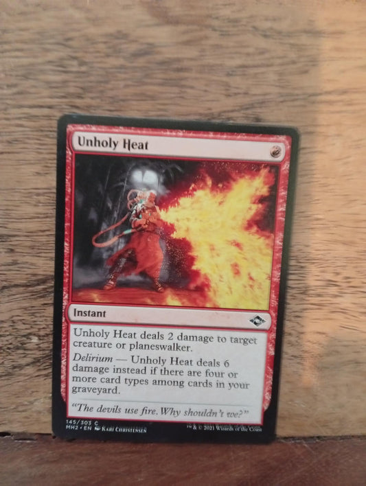 Magic The Gathering Unholy Heat 145/303 Modern Horizons 2 - AllRoleplaying.com