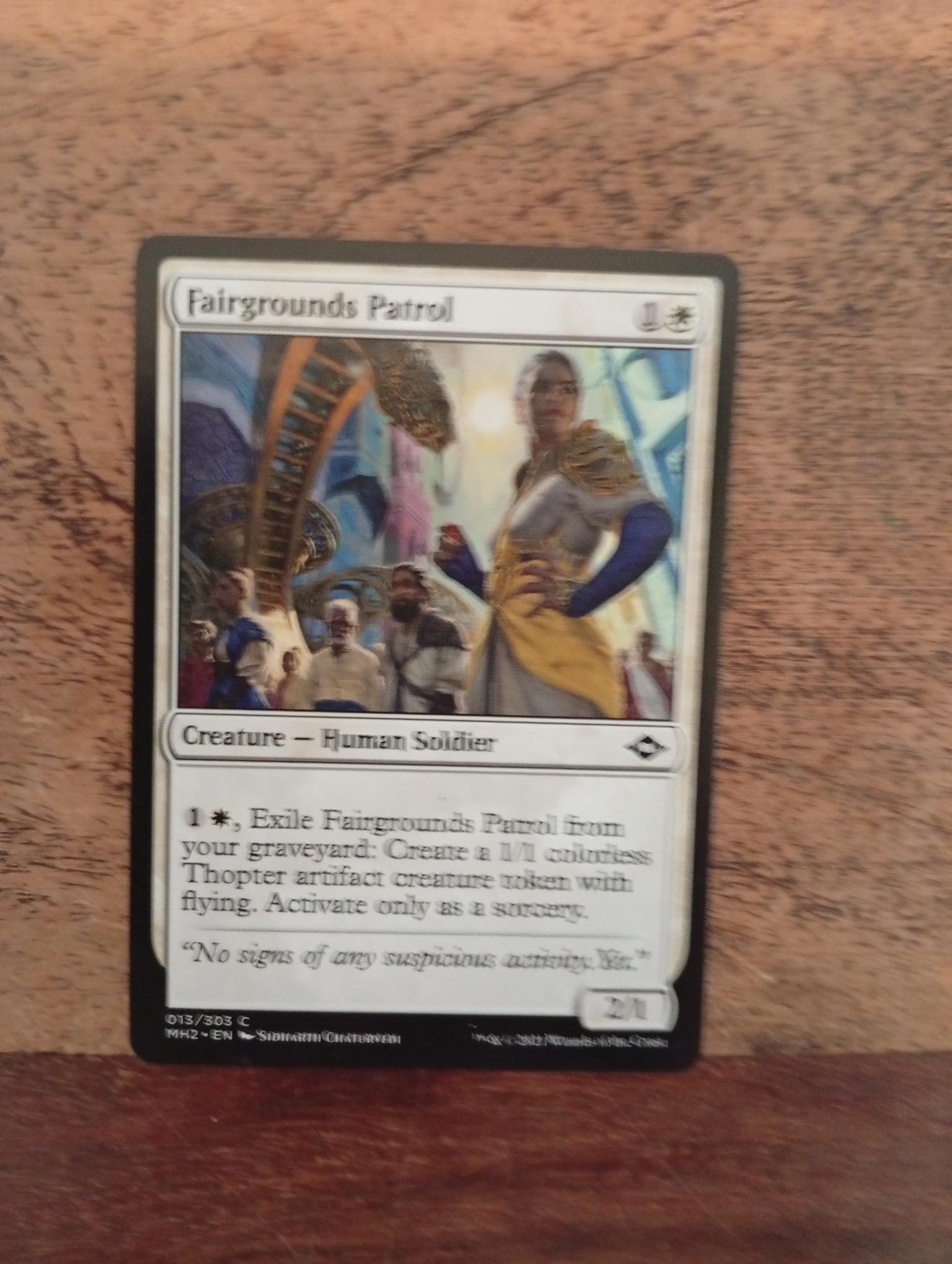 Magic The Gathering Fairgrounds Patrol 013/303 Modern Horizons 2 - AllRoleplaying.com