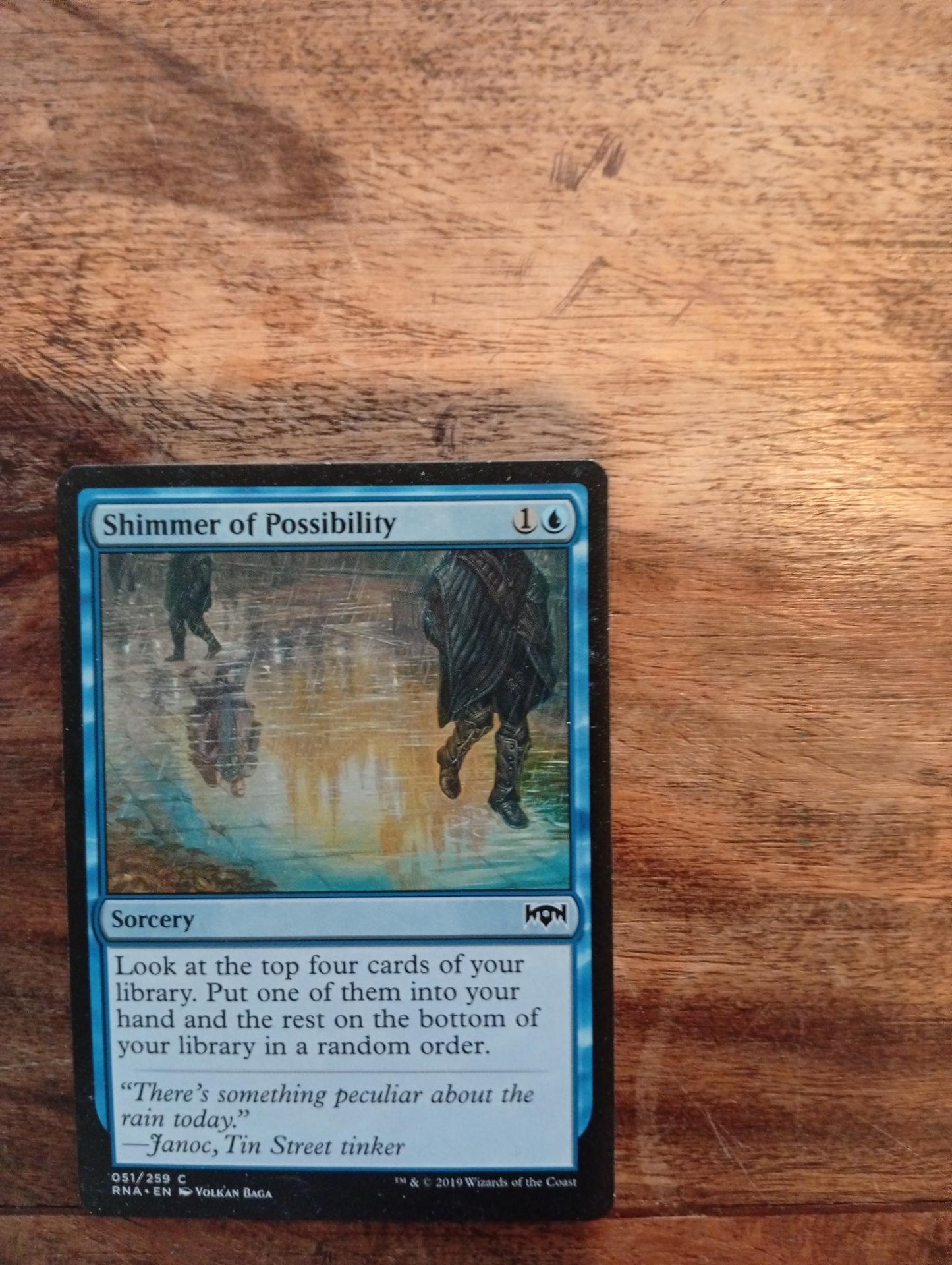 Magic The Gathering Shimmer of Possibility 051/259 Ravnica Allegiance - AllRoleplaying.com