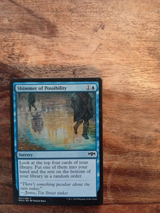 Magic The Gathering Shimmer of Possibility 051/259 Ravnica Allegiance - AllRoleplaying.com