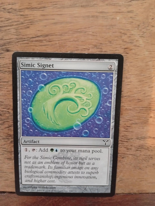 Magic The Gathering Simic Signet 166/180 Dissension