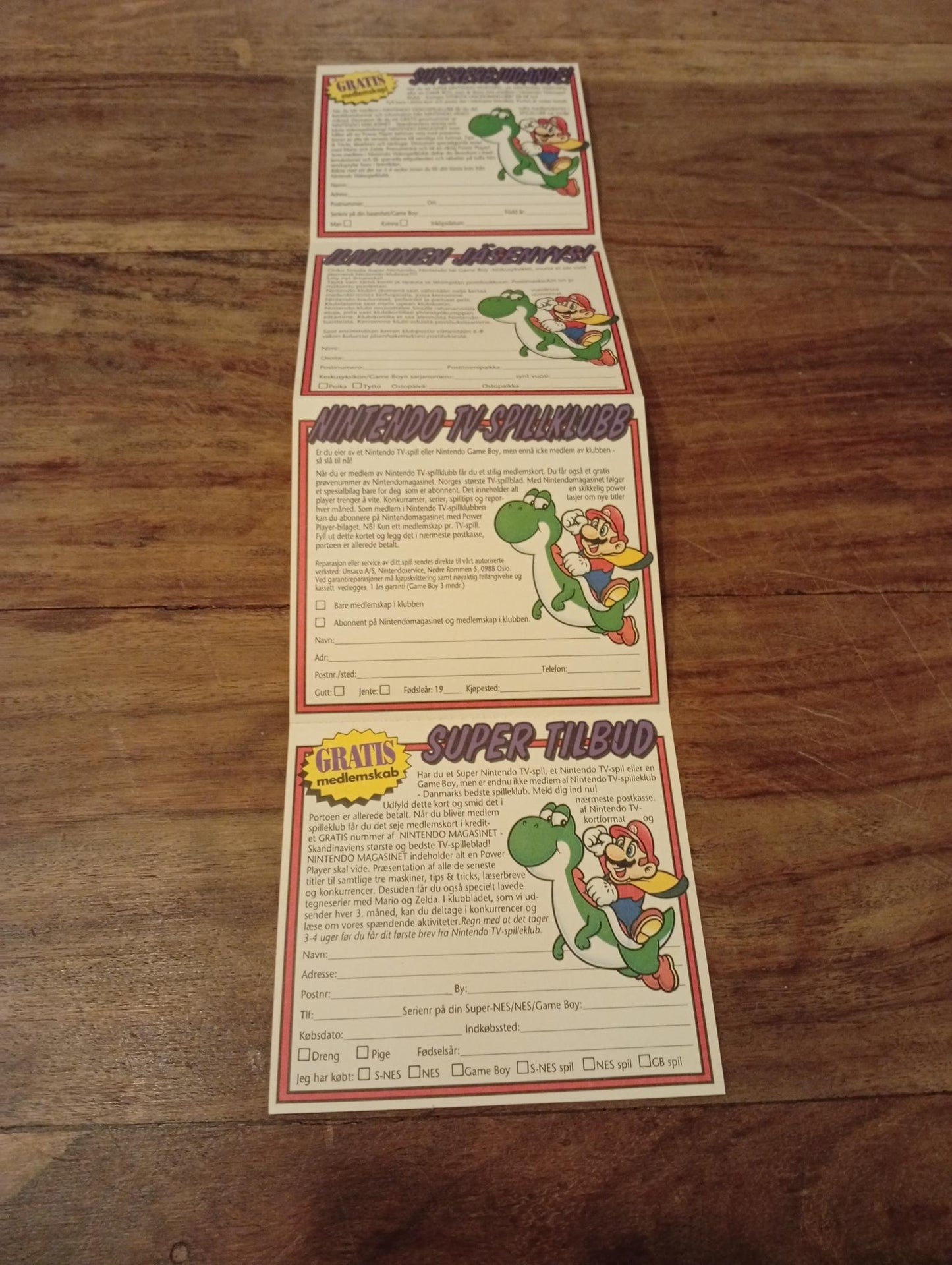 Super Mario World SNES Nintendo Vintage Promo - AllRoleplaying.com