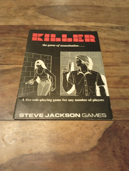 Killer The Game of Assassination 1st Ed Steve Jackson Games 1981 - AllRoleplaying.com