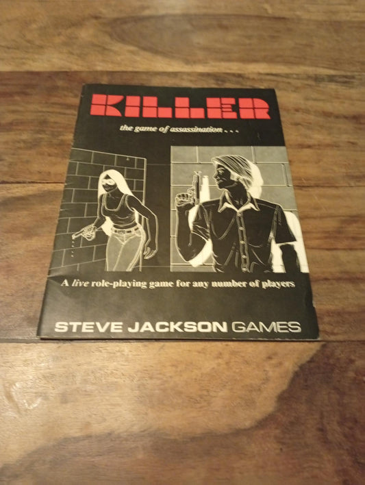 Killer The Game of Assassination 1st Ed Steve Jackson Games 1981 - AllRoleplaying.com