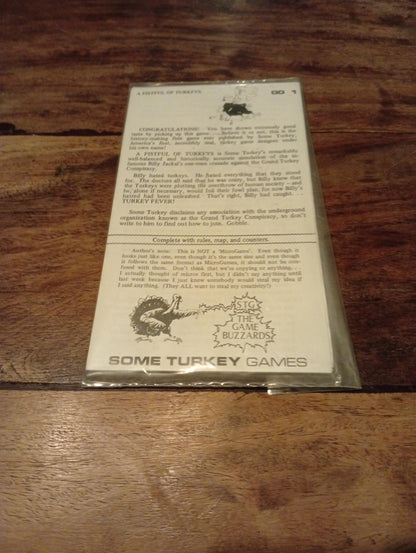 A Fistful of Turkeys Metagaming 1981 - AllRoleplaying.com
