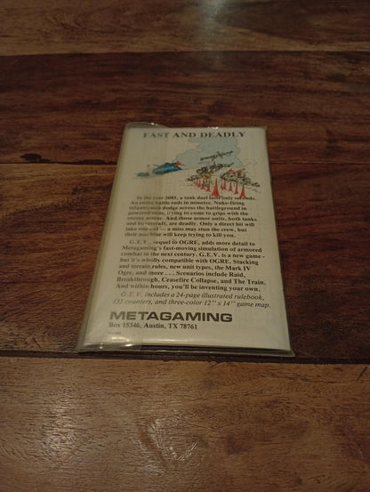 G.E.V. Metagaming MicroGame #8 1978 - AllRoleplaying.com