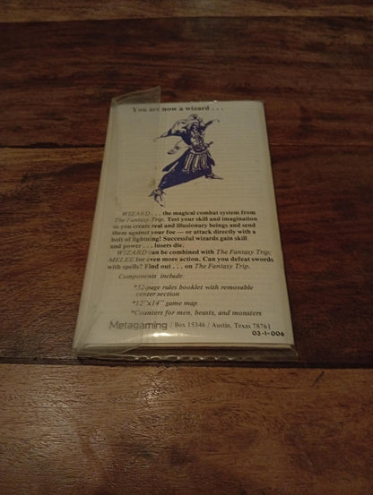 The Fantasy Trip Wizard Micro Game 6 1979 - AllRoleplaying.com