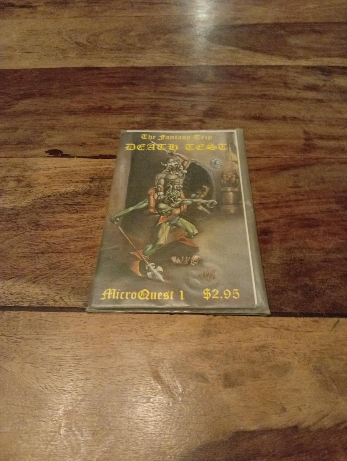 The Fantasy Trip Death Test MicroQuest #1 Metagaming 1978 - AllRoleplaying.com