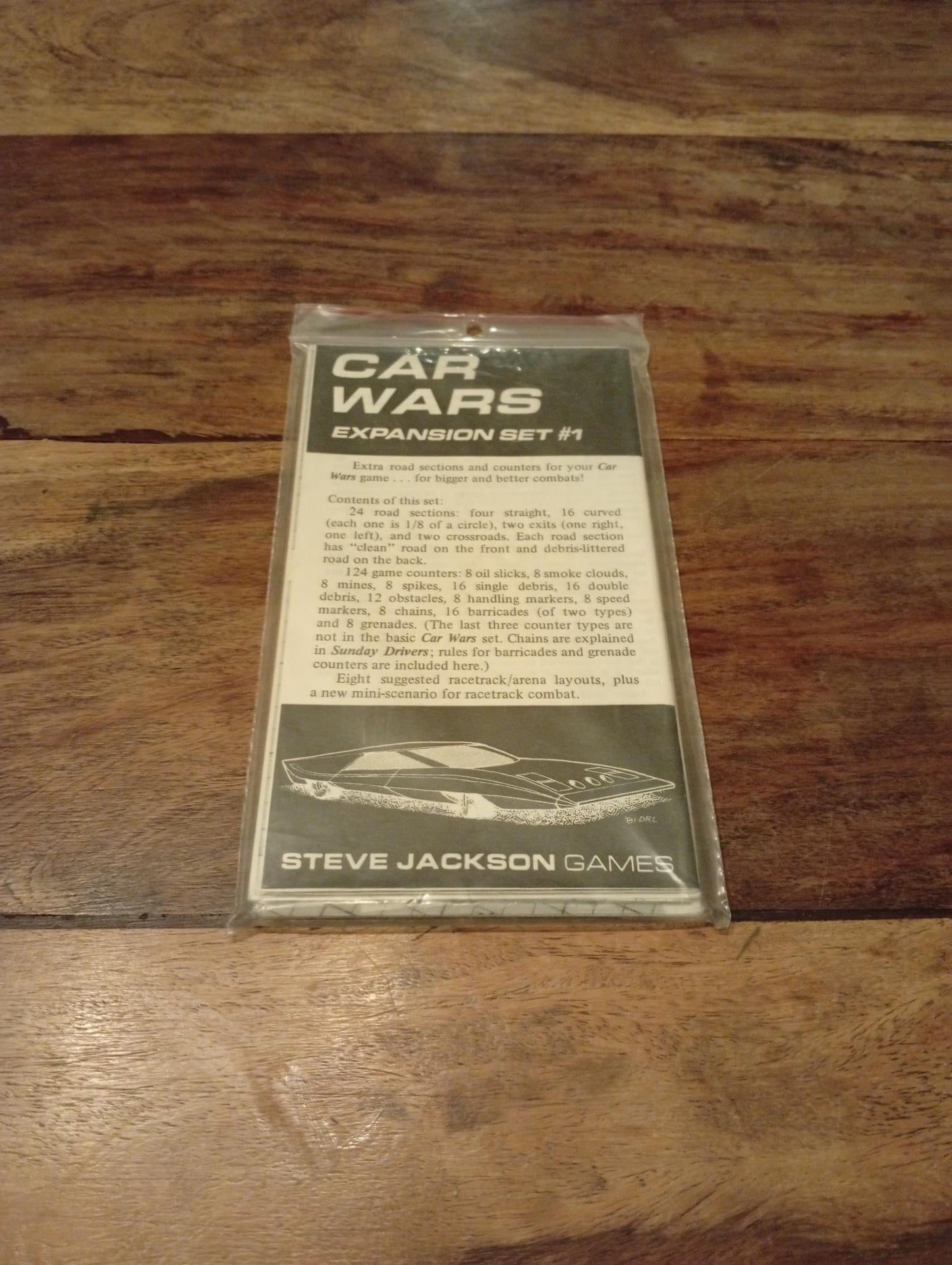 Car Wars Expansion Set #1 Steve Jackson Games 1983 - AllRoleplaying.com