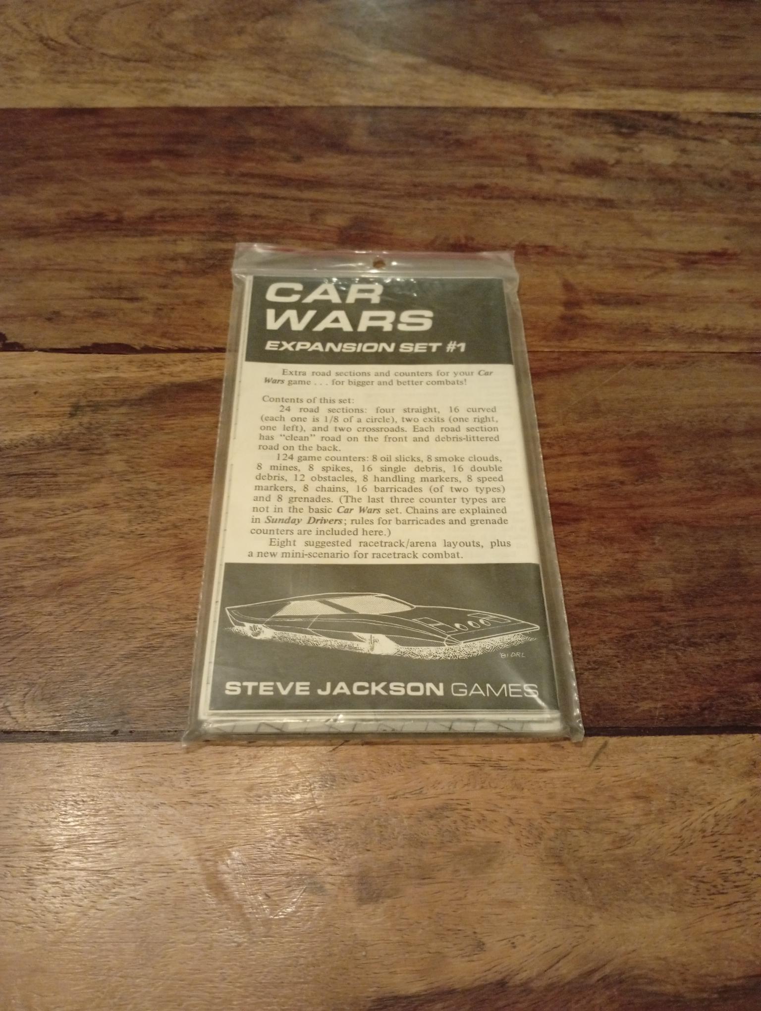 Car Wars Expansion Set #1 Steve Jackson Games 1983 - AllRoleplaying.com