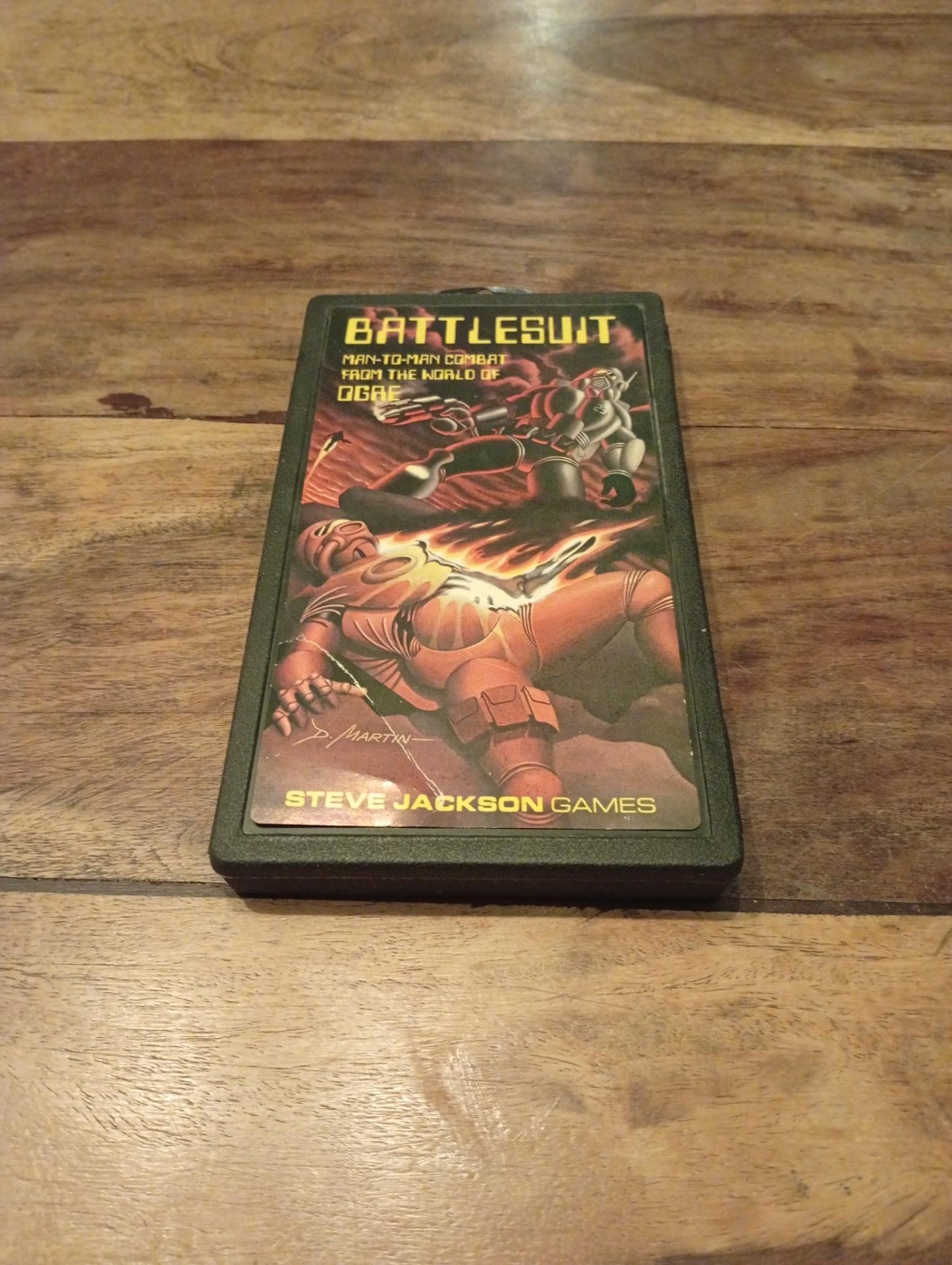 Battlesuit Man-to-Man Combat from the World of Ogre Steve Jackson Games 1983