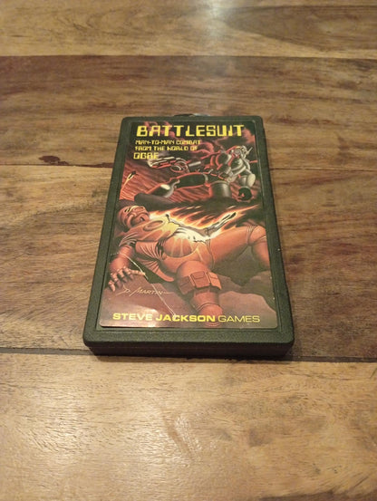 Battlesuit Man-to-Man Combat from the World of Ogre Steve Jackson Games 1983