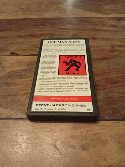 Battlesuit Man-to-Man Combat from the World of Ogre Steve Jackson Games 1983
