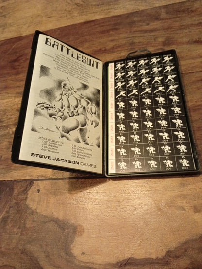 Battlesuit Man-to-Man Combat from the World of Ogre Steve Jackson Games 1983