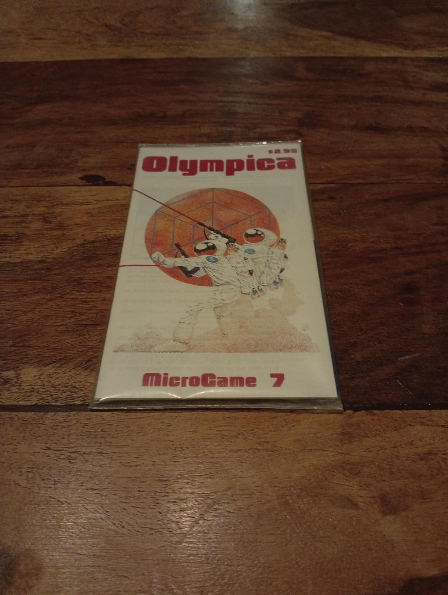 Olympica The U.N. Raid on Mars, 2206 A.D Uncut Micro Game #7 1978