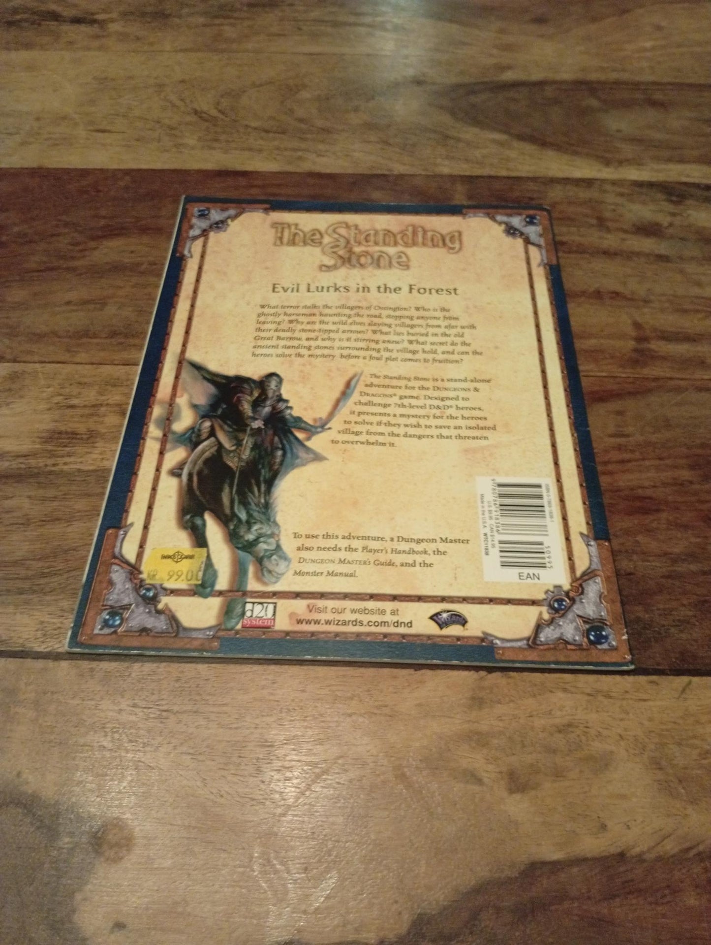 Dungeons & Dragons The Standing Stone Wizards of the Coast 2001
