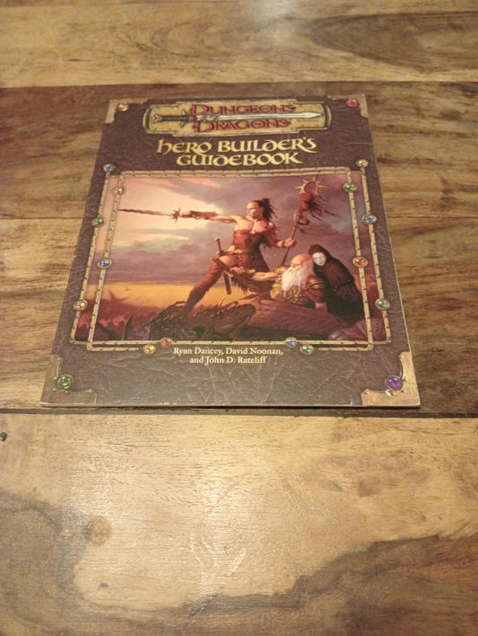 Dungeons & Dragons Hero Builder's Guidebook Wizards of the Coast 2000