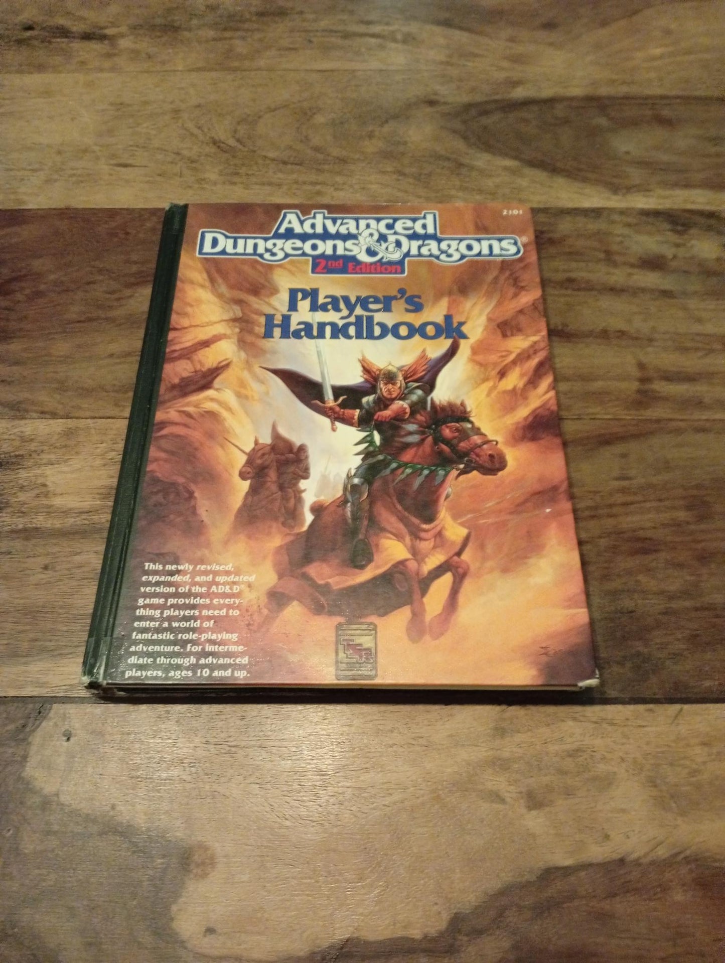 AD&D Player's Handbook 2nd Ed TSR 2101 AD&D 1989