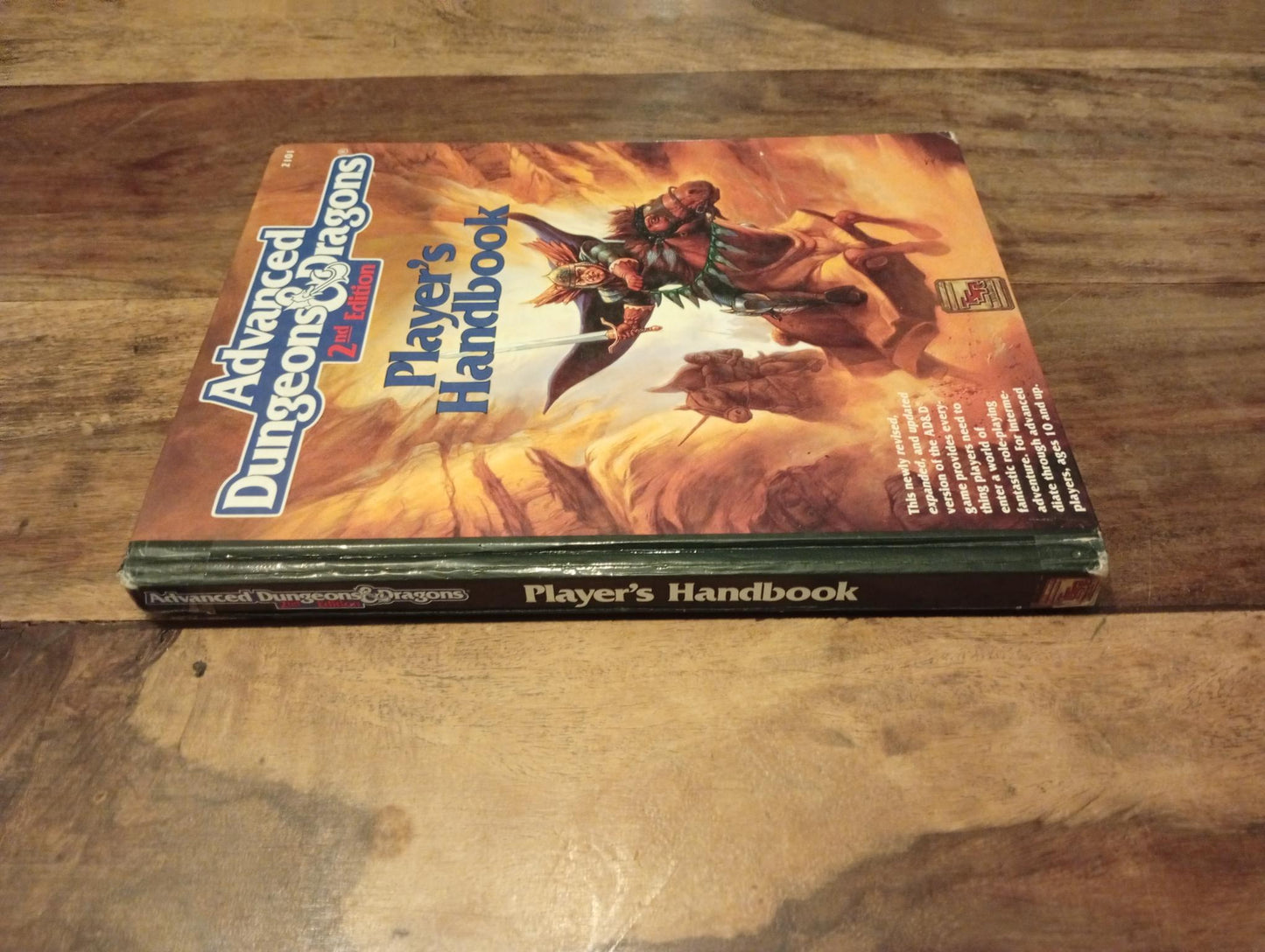 AD&D Player's Handbook 2nd Ed TSR 2101 AD&D 1989
