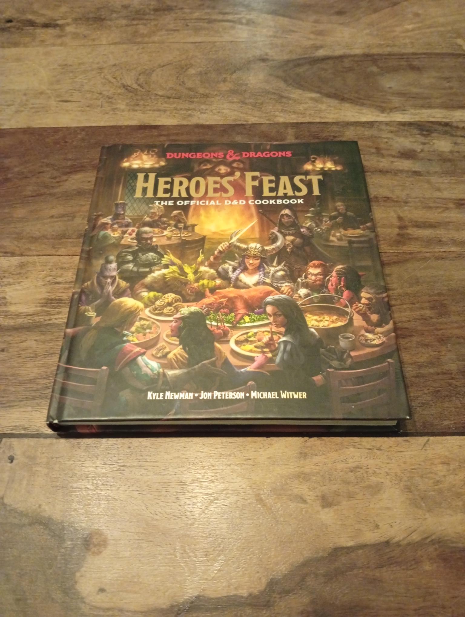 Heroes' Feast The Official Dungeons & Dragons Cookbook Ten Speed Press 2020 - AllRoleplaying.com