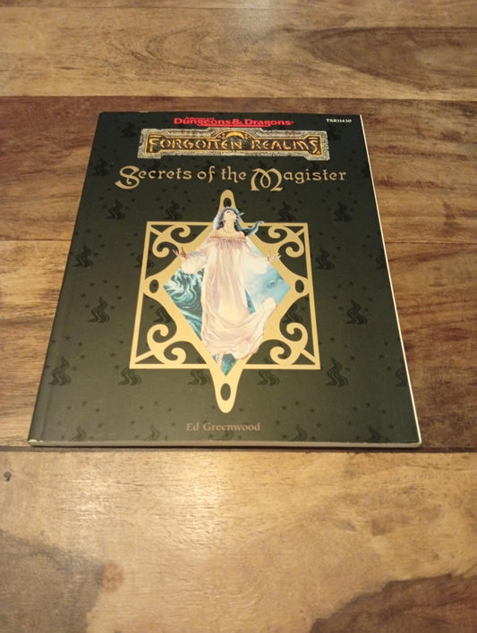 Forgotten Realms Secrets of the Magister TSR 11430 AD&D 2000