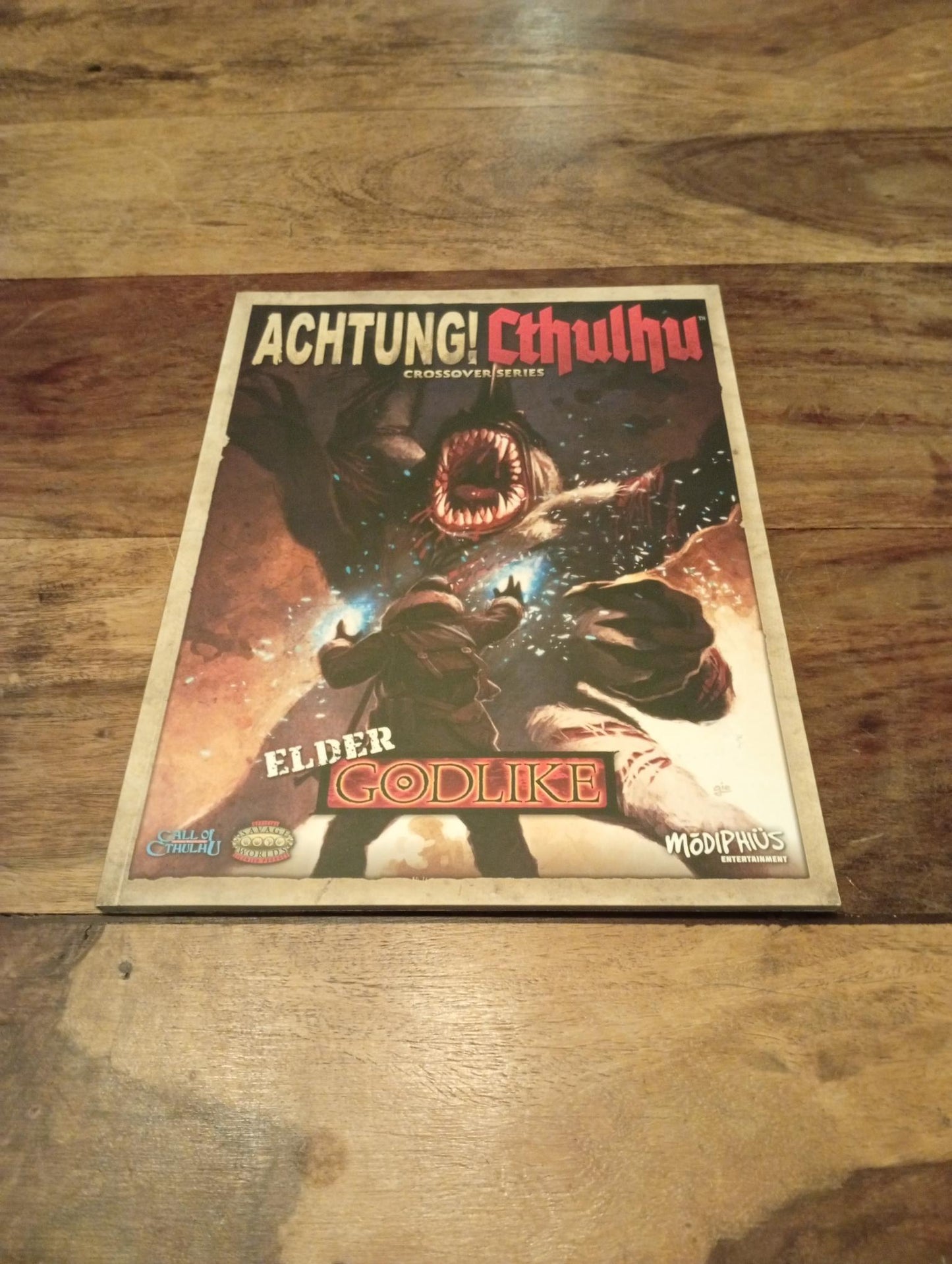Achtung! Cthulhu Elder Godlike Crossover Series Modiphius Entertainment 2016