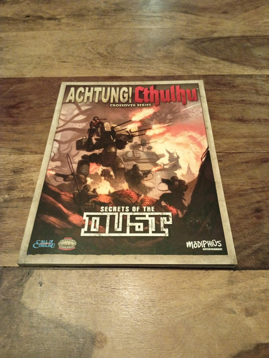 Achtung! Cthulhu Secrets of the Dust Crossover Series Modiphius Entertainment 2016
