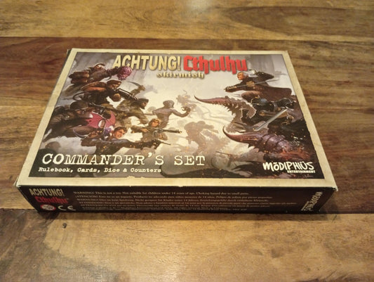 Achtung! Cthulhu Skirmish Commander's Set Modiphius Entertainment 2017