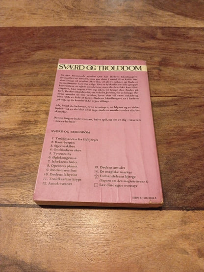 Sværd og Trolddom Dødens Amulet #13 Steve Jackson 1988