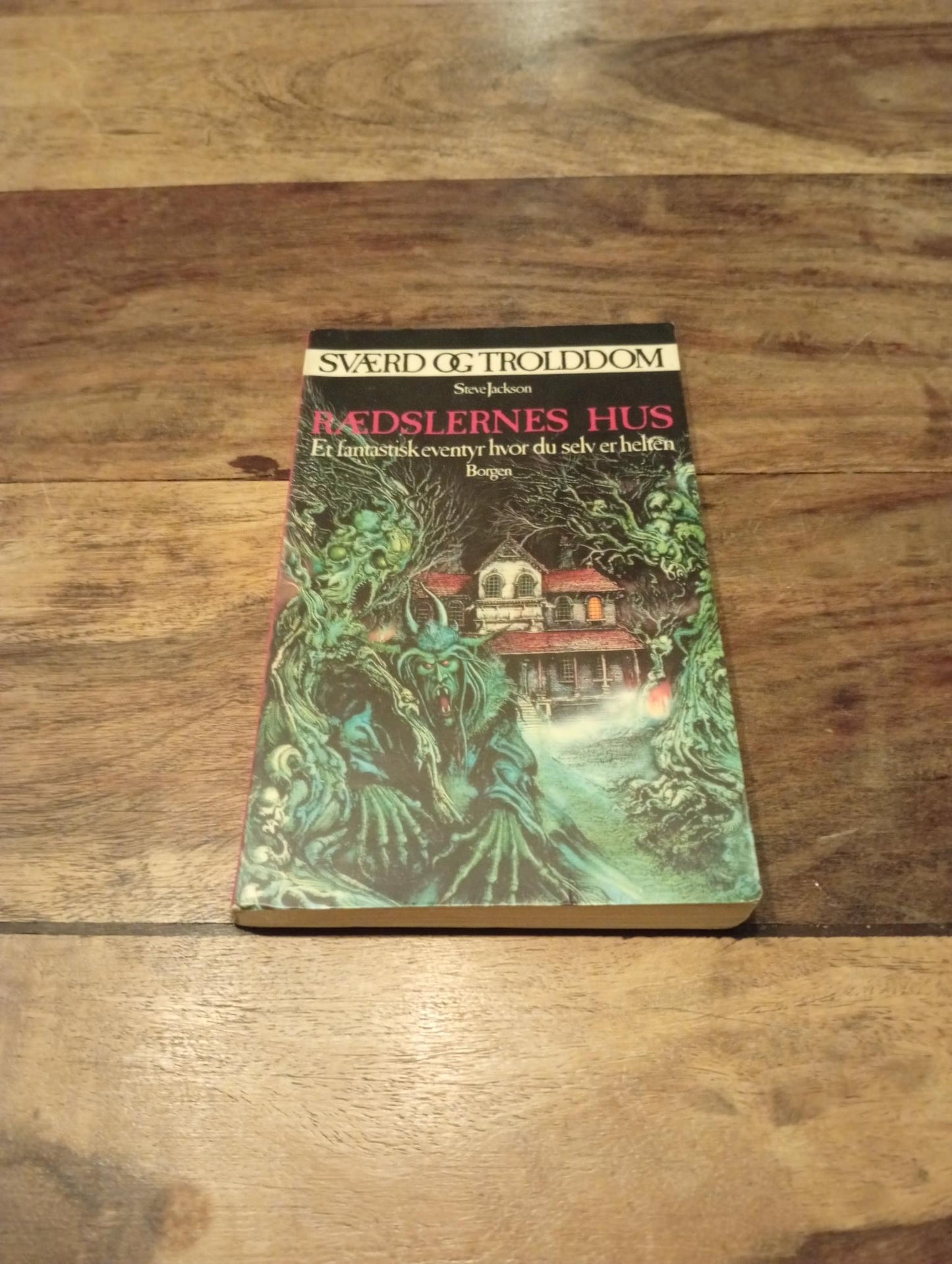 Sværd og Trolddom Rædslernes Hus #9 Steve Jackson 1987 - AllRoleplaying.com