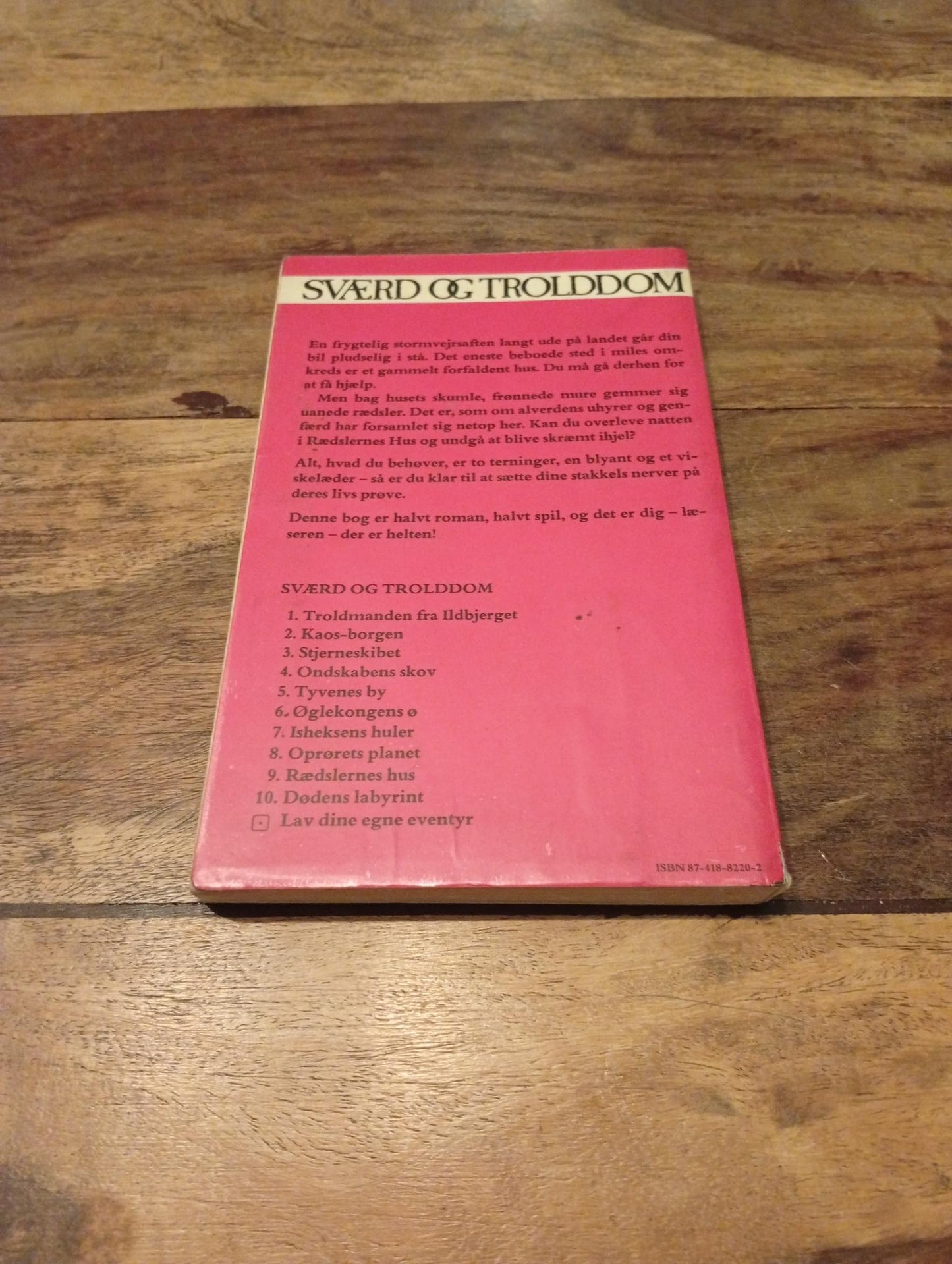 Sværd og Trolddom Rædslernes Hus #9 Steve Jackson 1987 - AllRoleplaying.com