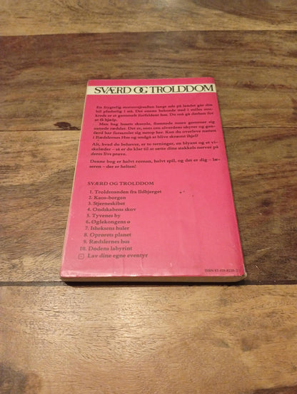 Sværd og Trolddom Rædslernes Hus #9 Steve Jackson 1987 - AllRoleplaying.com