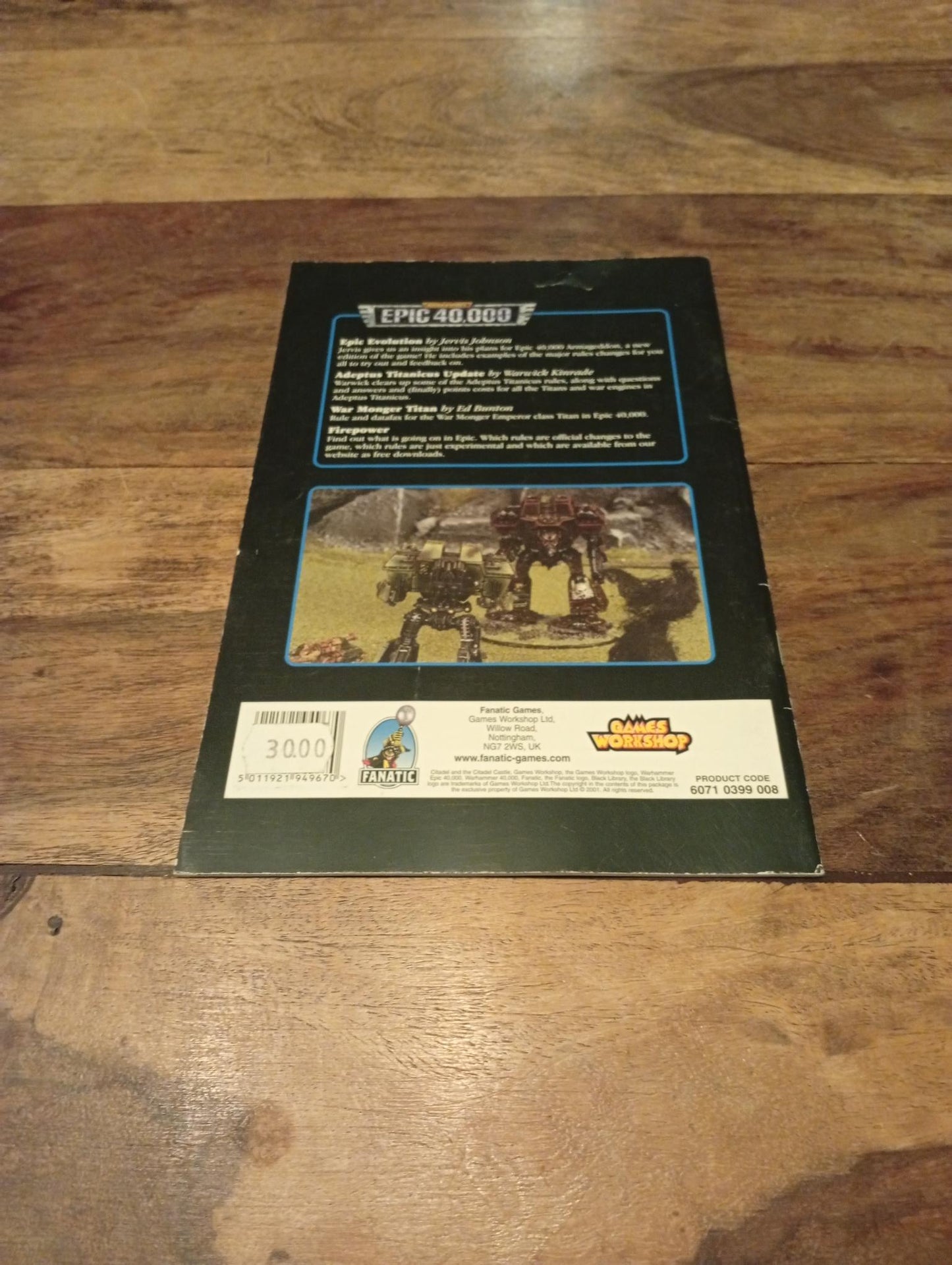 Warhammer 40k Issue #7 Epic 40k Magazine Games Workshop 2001