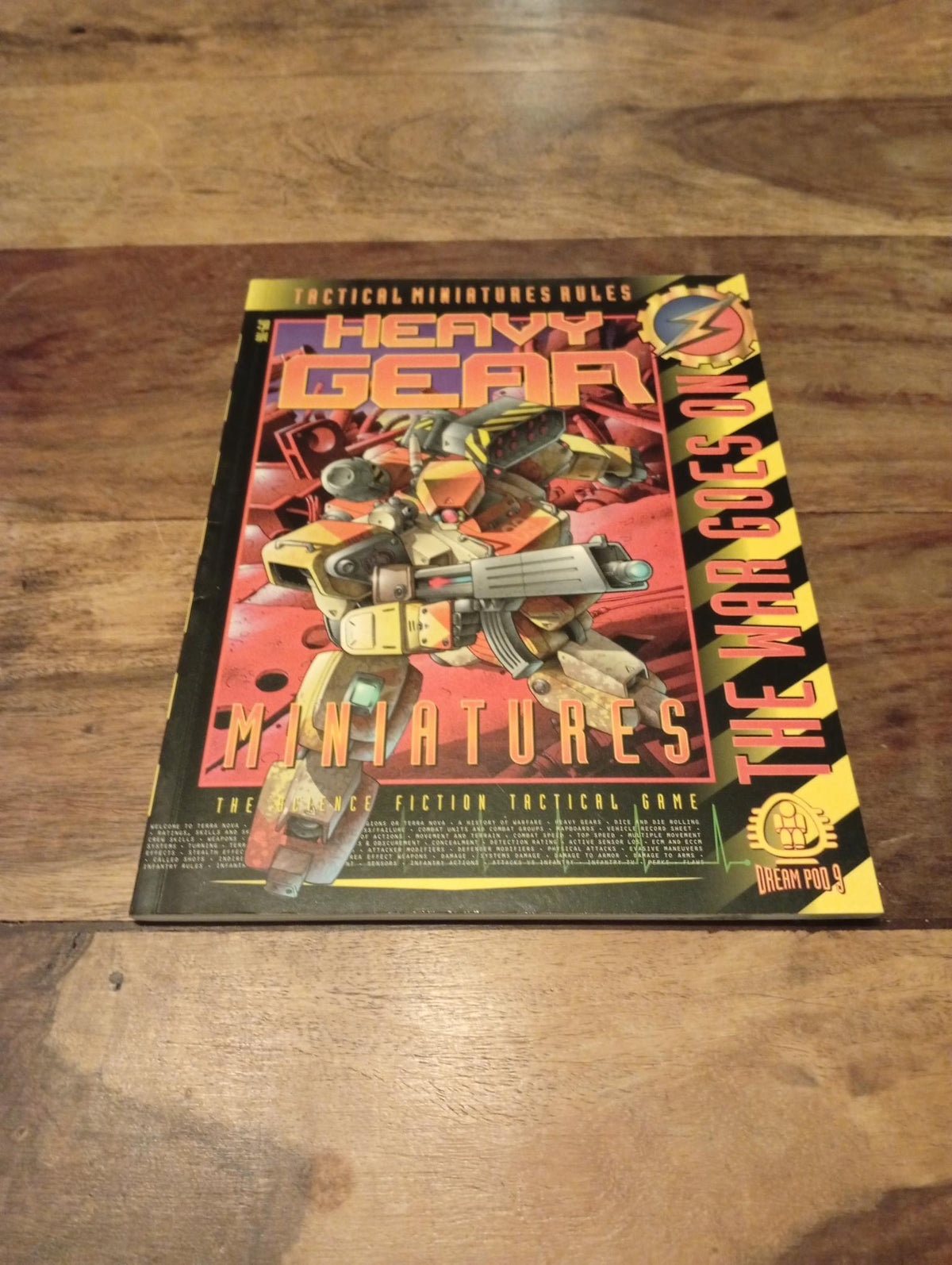 Heavy Gear Tactical Miniatures Rules Dream Pod 9 2001