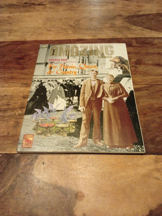 Amazing Engine For Faerie, Queen, and Country With Map TSR 1993 - AllRoleplaying.com