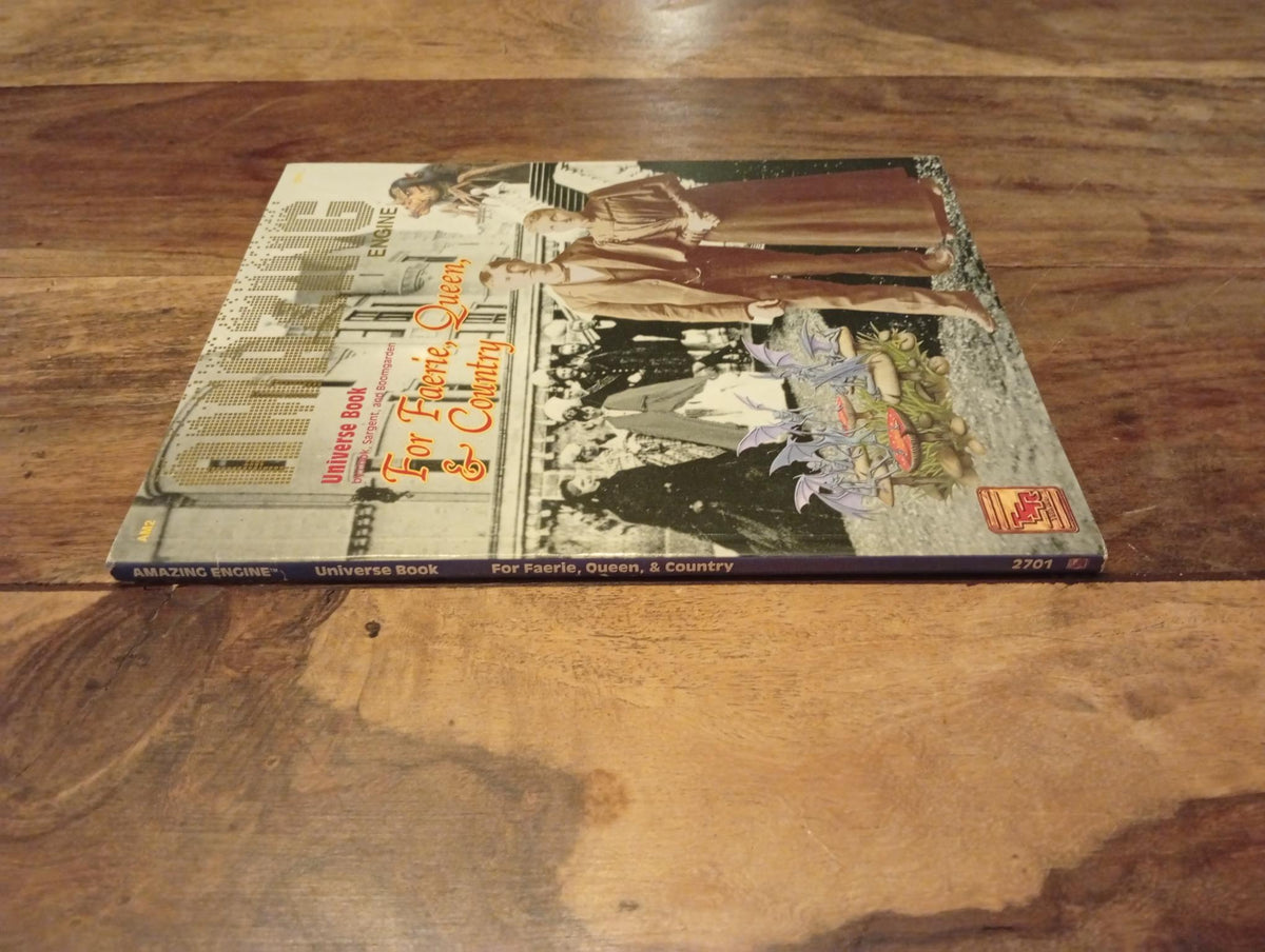 Amazing Engine For Faerie, Queen, and Country With Map TSR 1993