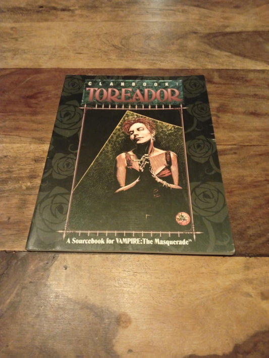Clanbook Toreador Vampire the masquerade White Wolf 1994 - AllRoleplaying.com