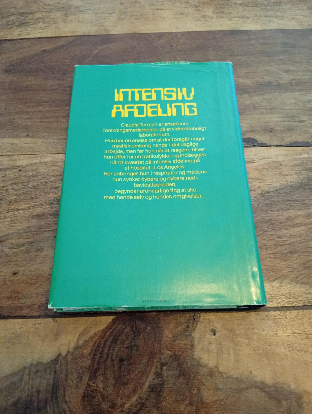Intensiv afdeling Elleston Trevor 1979