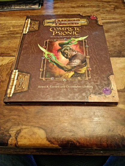 Dungeons & Dragons Complete Psionic 3.5 Mastering the Powers of the Mind Wizards of the Coast 2006