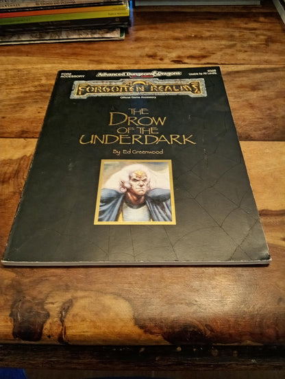Forgotten Realms The Drow of the Underdark TSR 9326 AD&D 1991