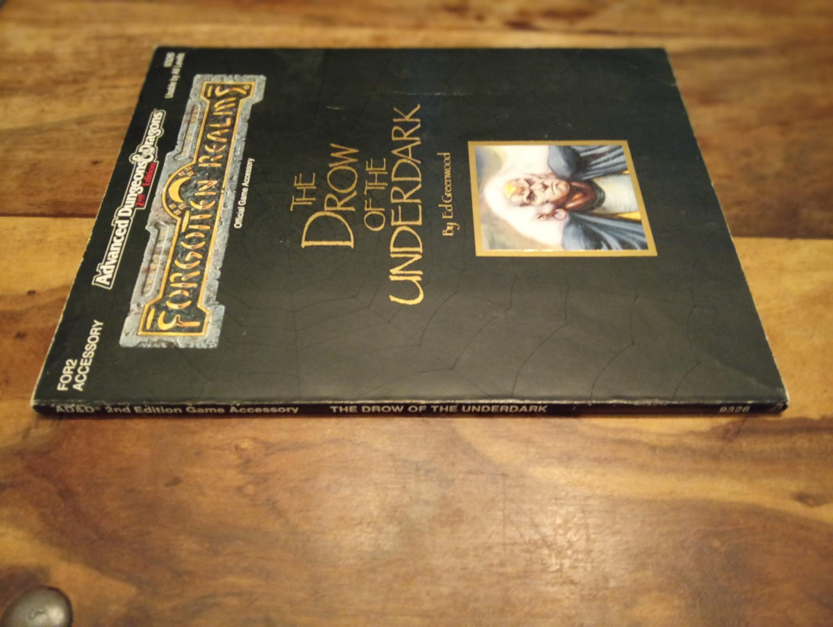 Forgotten Realms The Drow of the Underdark TSR 9326 AD&D 1991